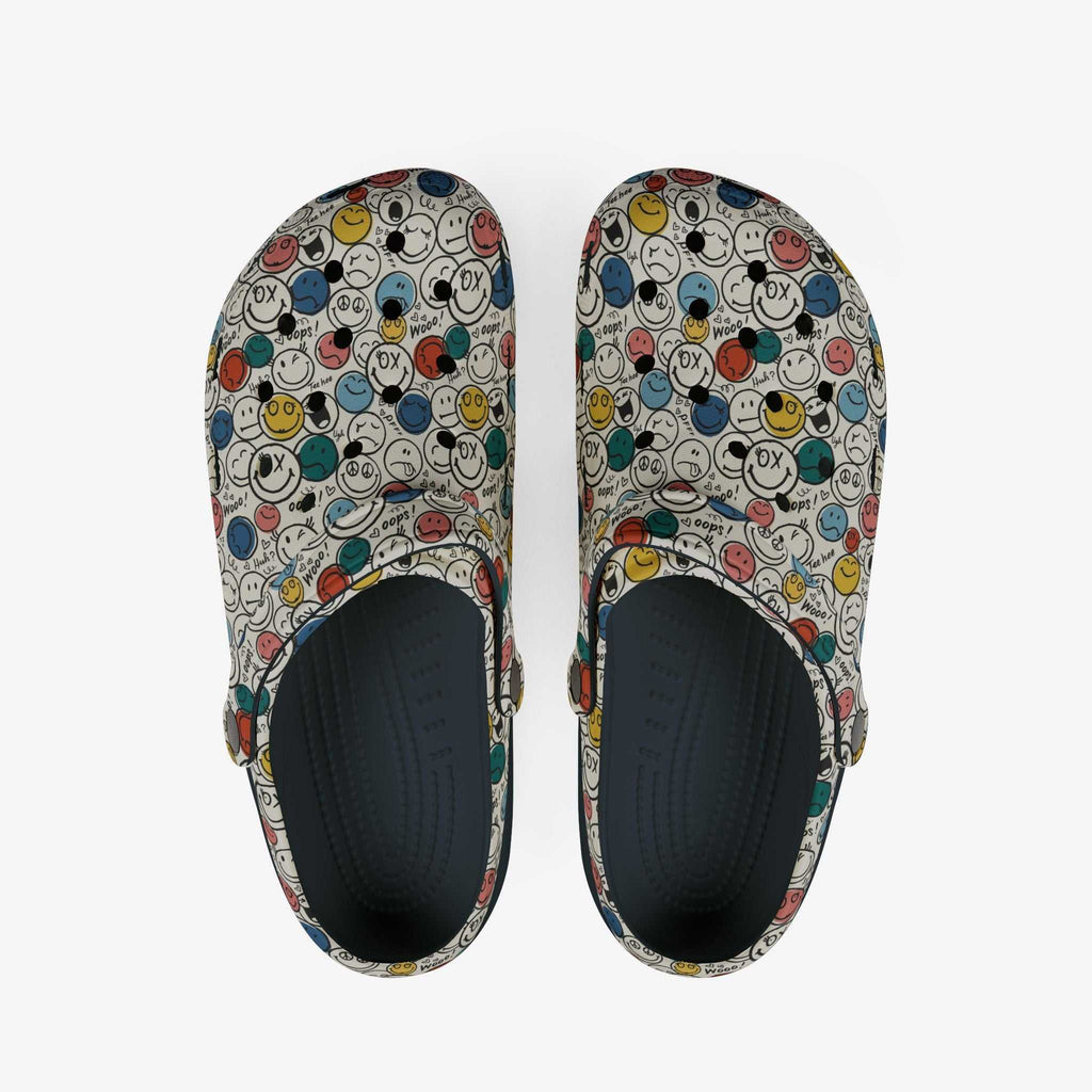 Smile emojis Men's Clogs