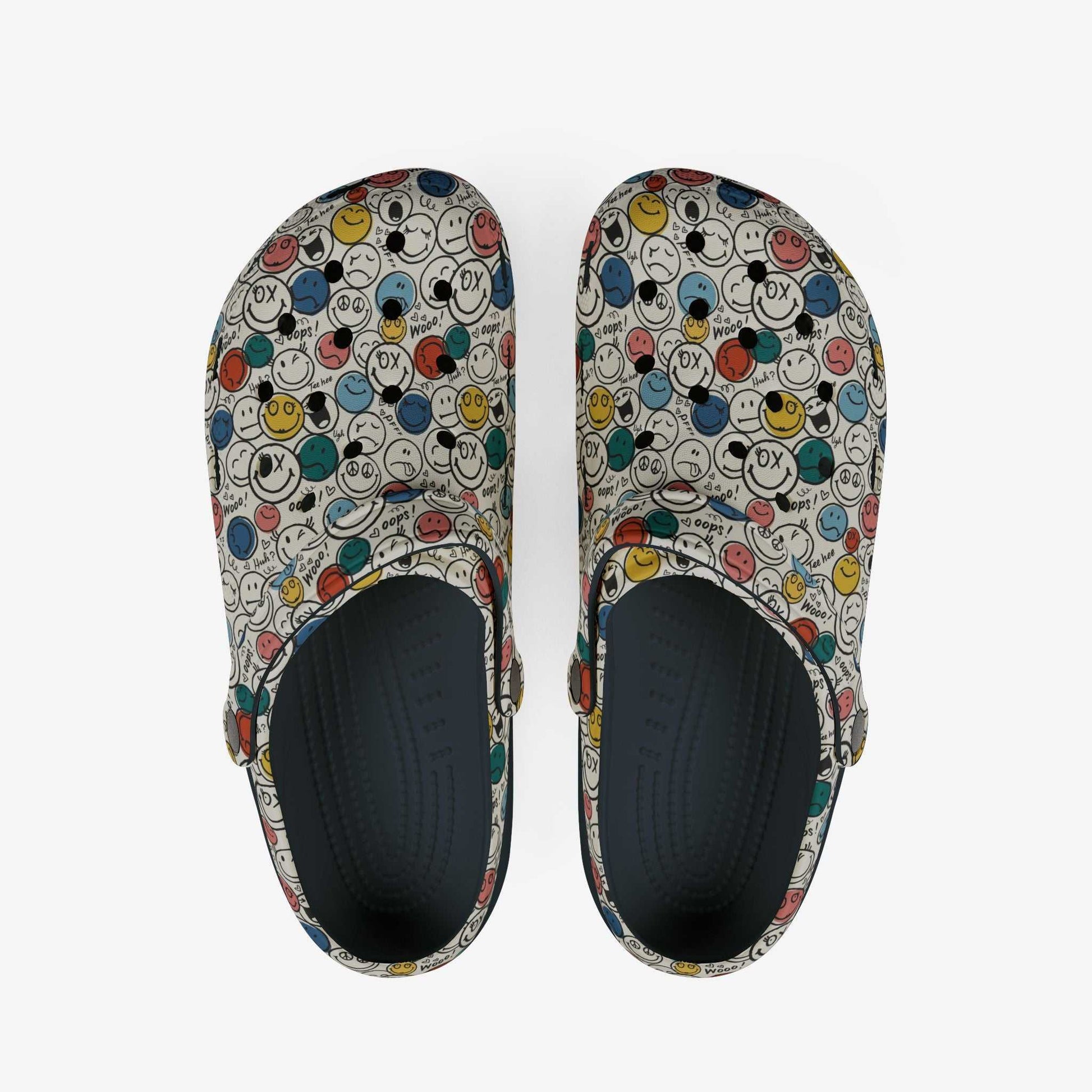 Smile emojis Men's Clogs