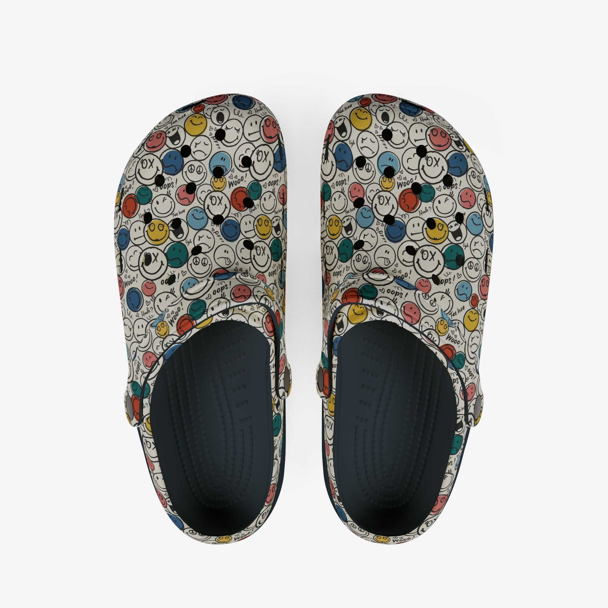Smile emojis Men's Clogs