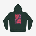 Eco-Friendly Floral God is Good Hoodie - Unisex Pullover Sweatshirt