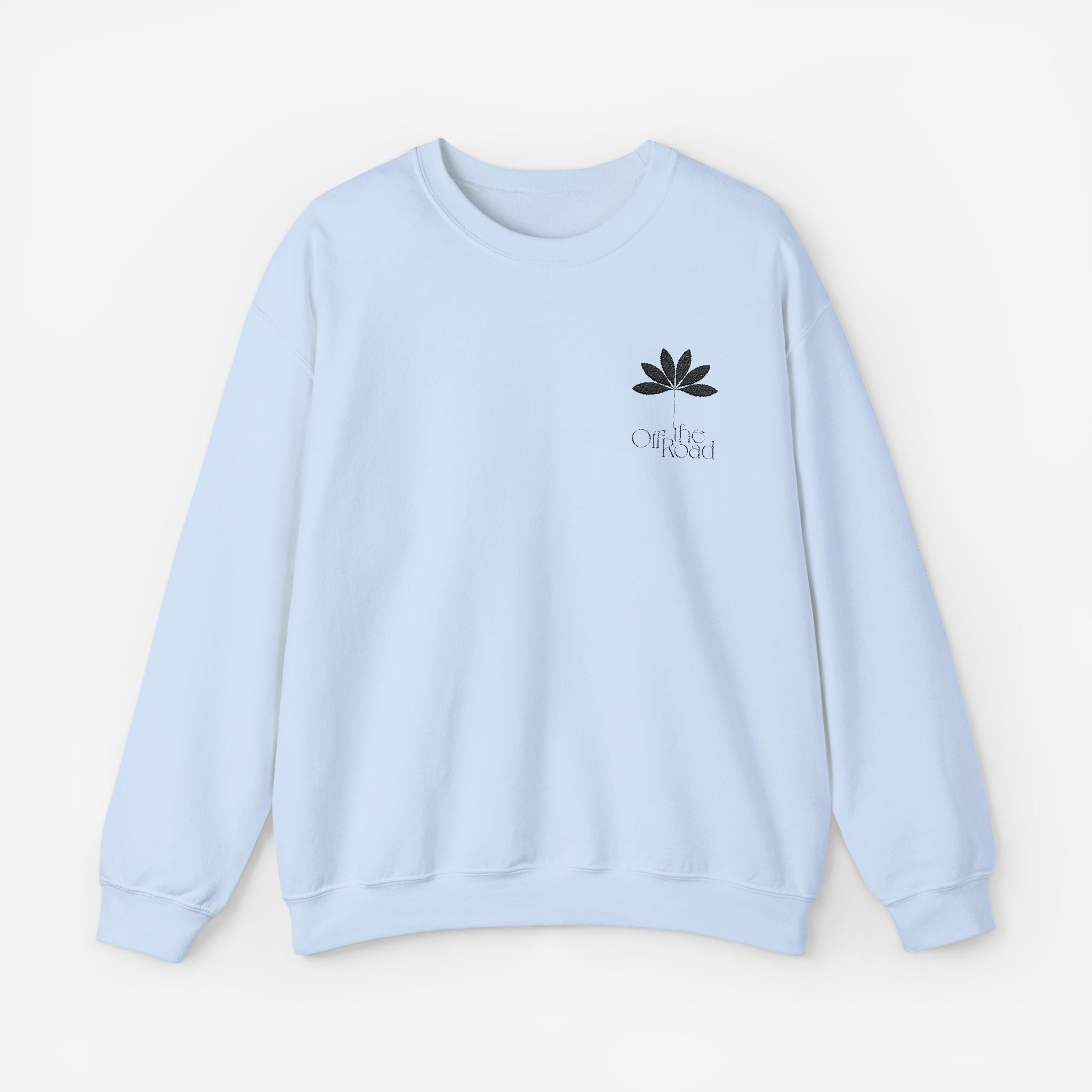 Embroidery Crewneck Sweatshirt Graphic Design