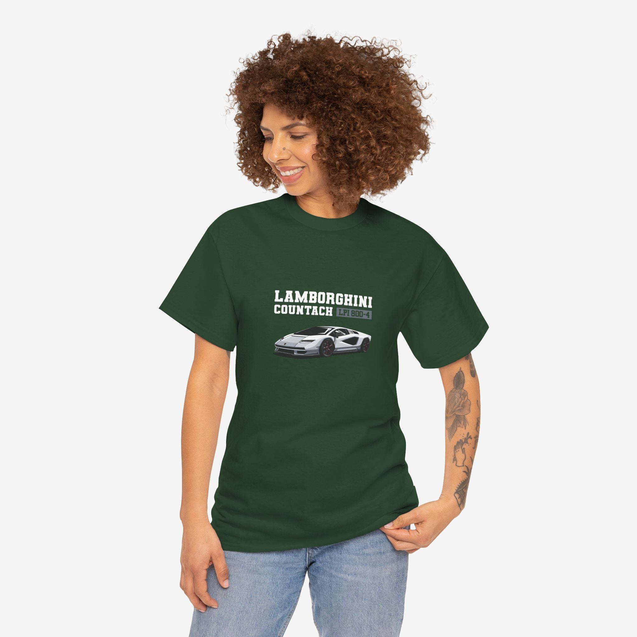 Lamborghini Countach Limited Edition Unisex Cotton Tee