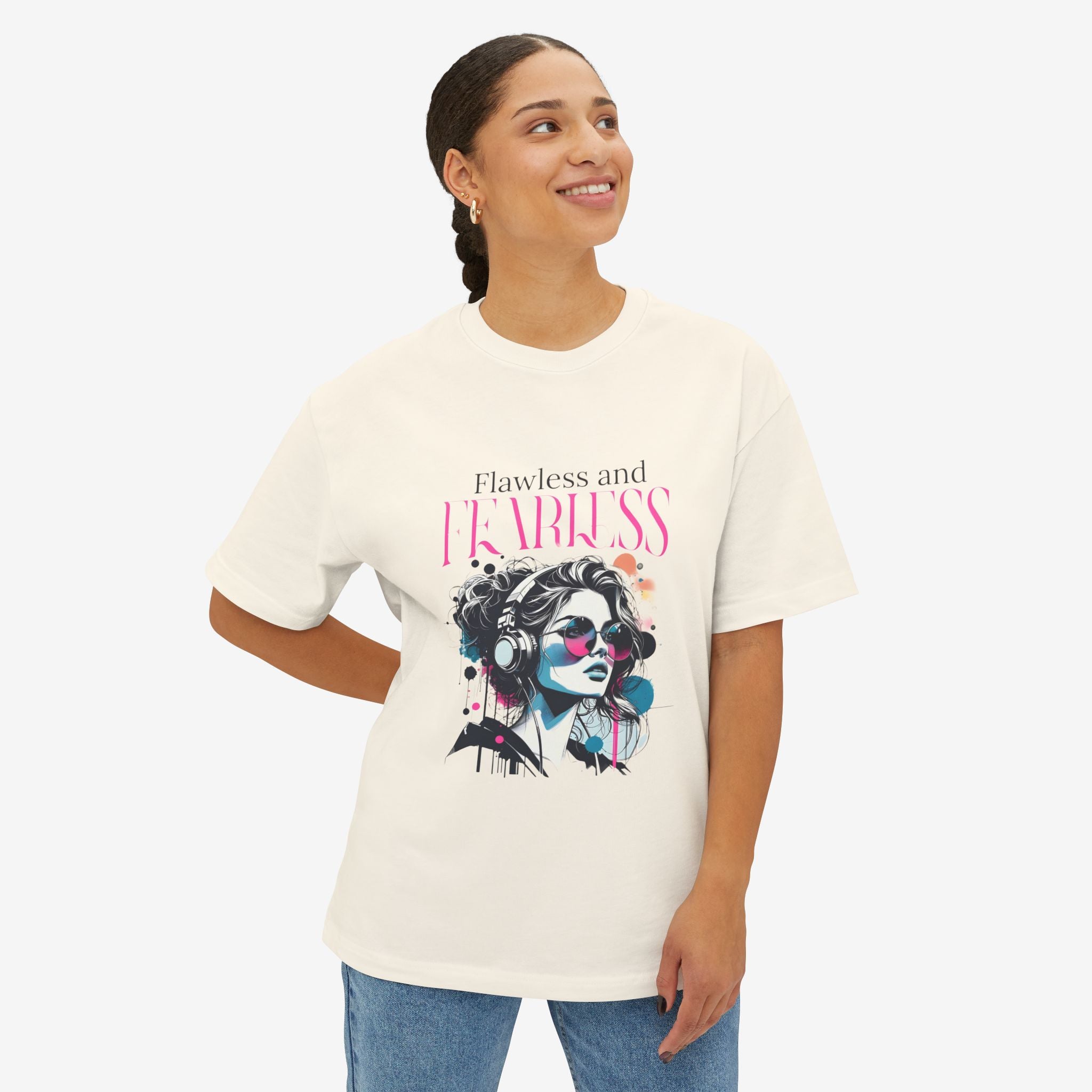 Flawless & Fearless Oversized Tee