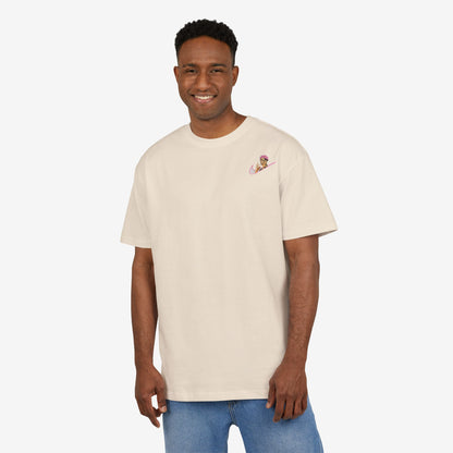 Oversize 280GSM Tee with Playful Graphic