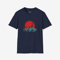 Retro Car Graphic Unisex T-Shirt - Vintage Sunset Design