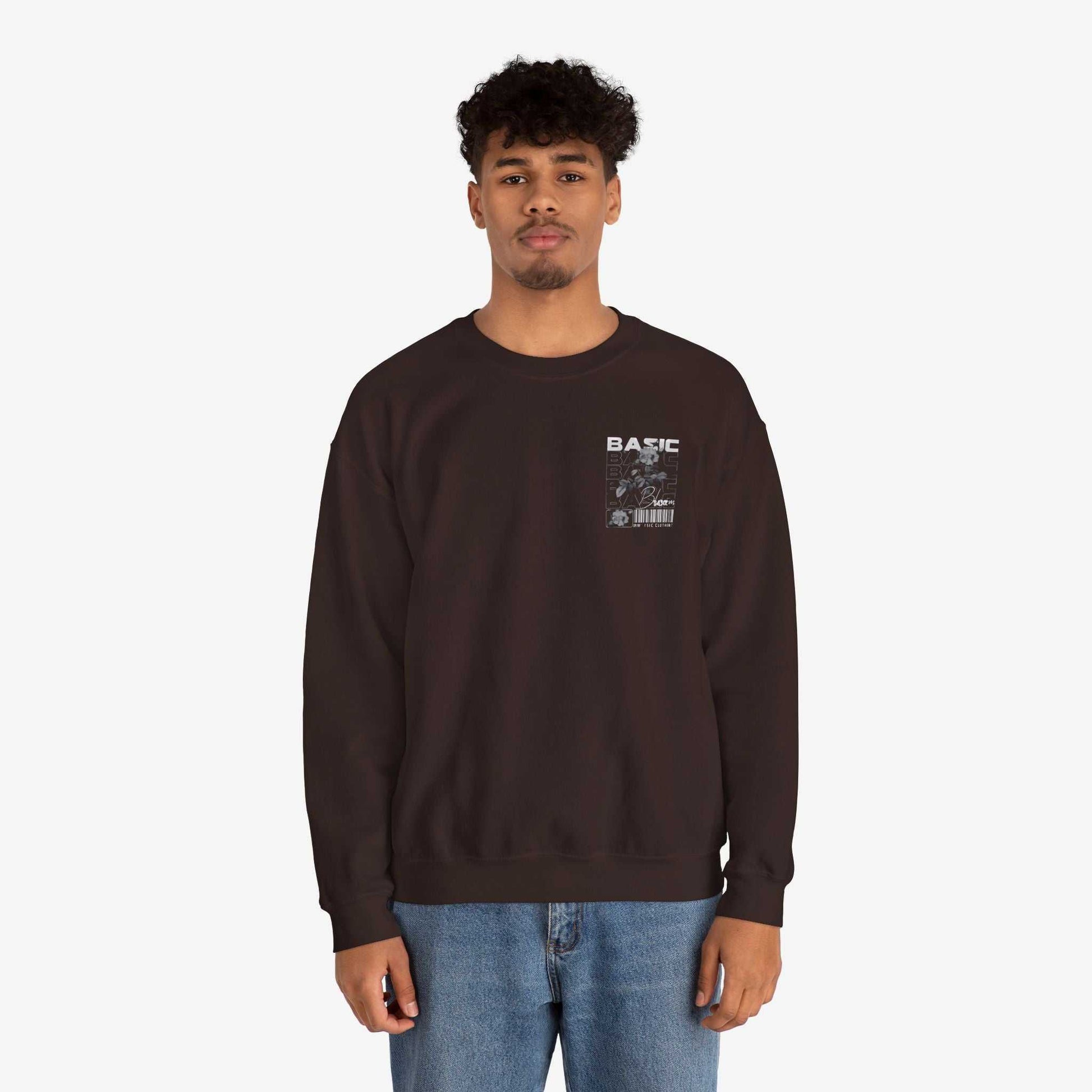 Unisex Heavy Blend™ Crewneck Sweatshirt - BASIC Graphic Tee for Casual Style