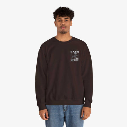 Unisex Heavy Blend™ Crewneck Sweatshirt - BASIC Graphic Tee for Casual Style