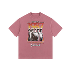 Vintage Washed Oversized Cotton T-Shirt