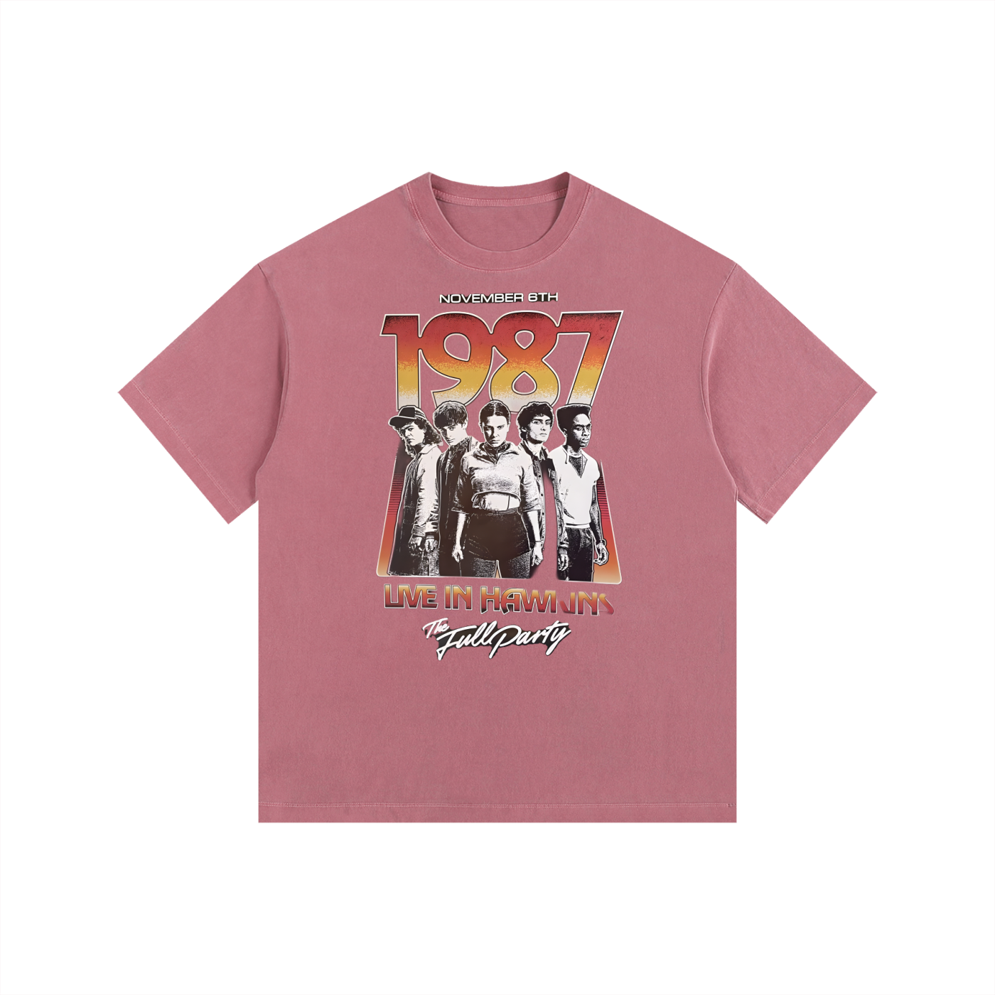 Vintage Washed Oversized Cotton T-Shirt