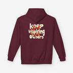 Inspirational Hoodie | Keep Inspiring Others | Unisex Midweight Fleece