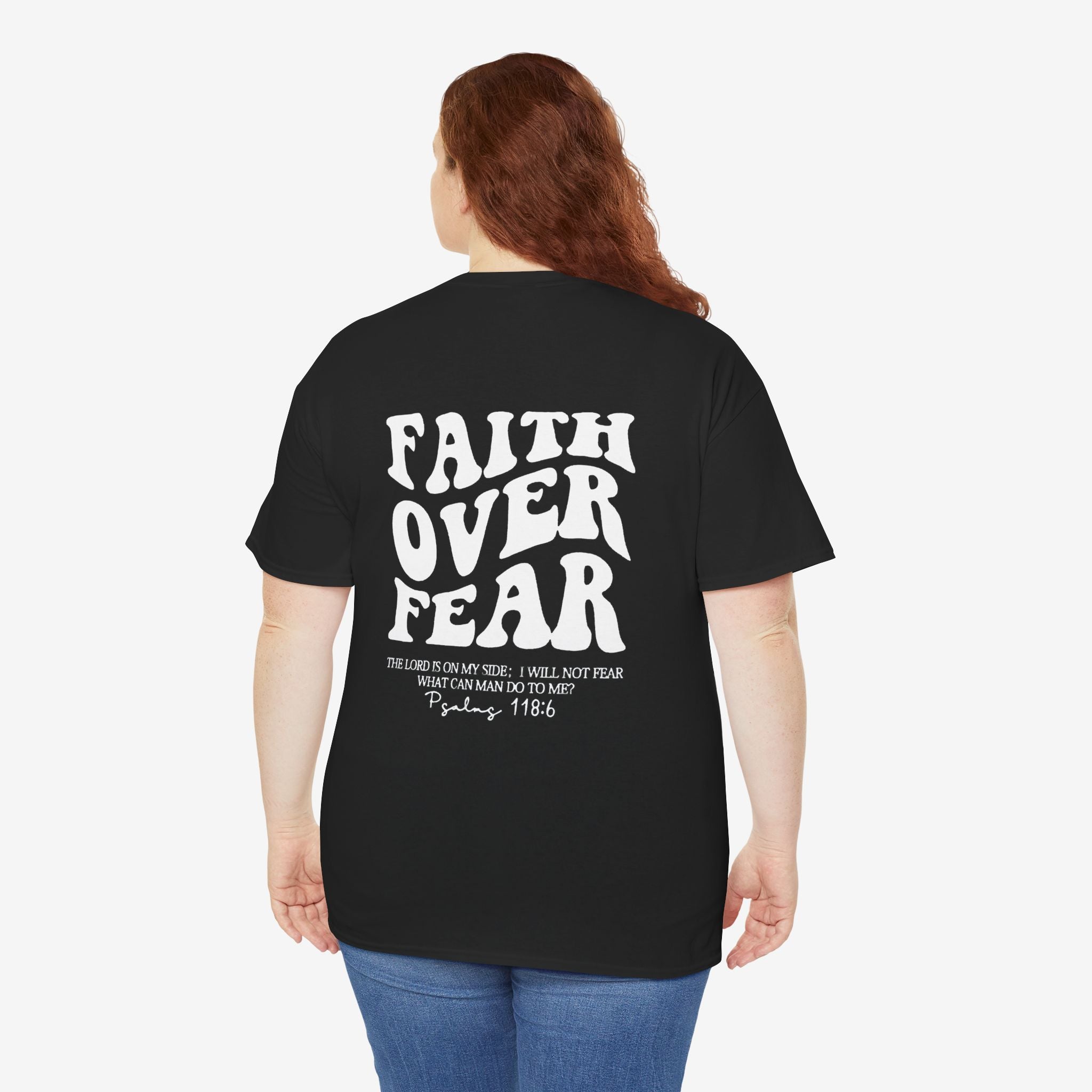 Faith Over Fear Cotton Tee