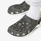 Stylish Clogs with Floral Patterns