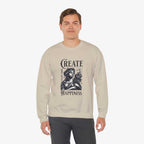 Create Happiness Unisex Crewneck Sweatshirt