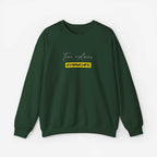 Unisex Crewneck Sweatshirt - "Time Explains Everything"