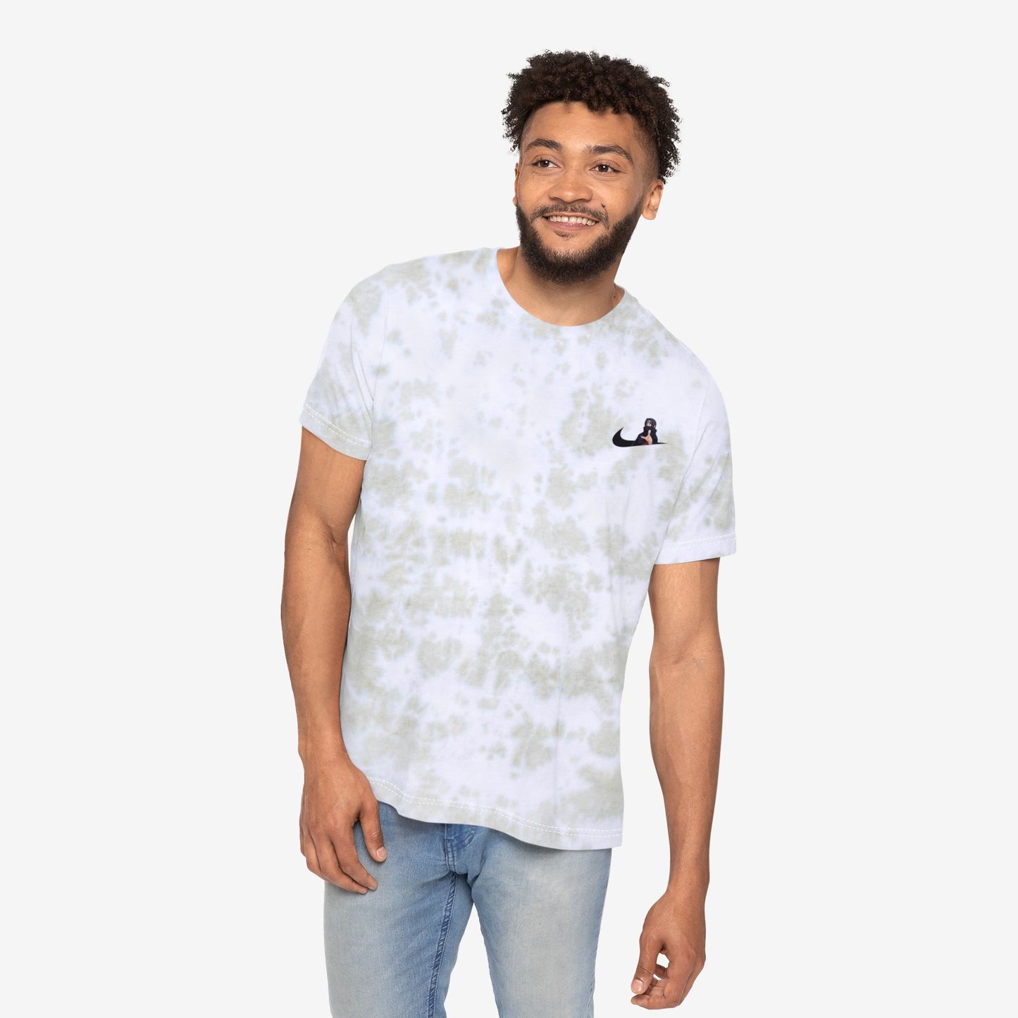 Unisex Tie-Dyed Graphic Tee | Trendy Casual Wear