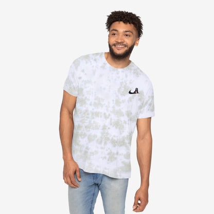 Unisex Tie-Dyed Graphic Tee | Trendy Casual Wear