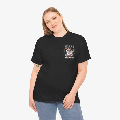 Unisex Heavy Cotton Tee - 'Gears' Monkey D Luffy Graphic Tee for Fans