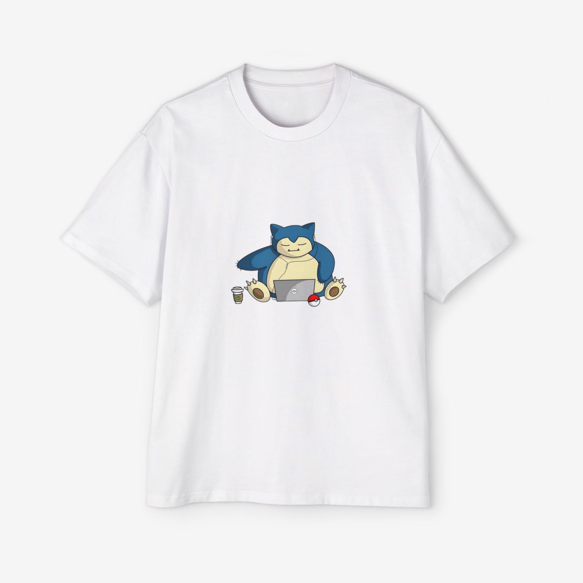Oversized Men's Tshirt: Premium Comfort, Style White L 