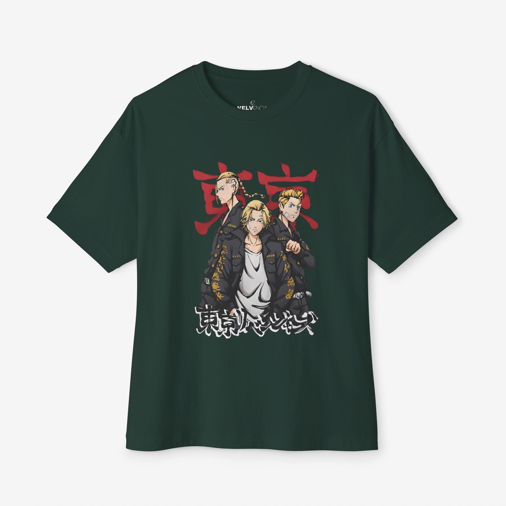 Anime-Inspired Oversized Boxy Tee