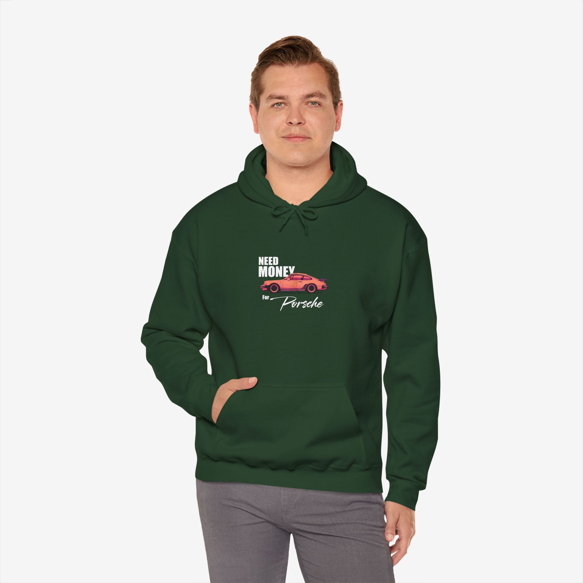 Porsche Enthusiast Hoodie - Need Money for Porsche 911 Design