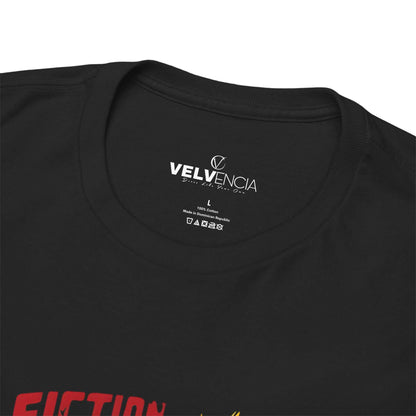 Unisex Heavy Cotton Tee - Fiction Reveals Truth Graphic Shirt