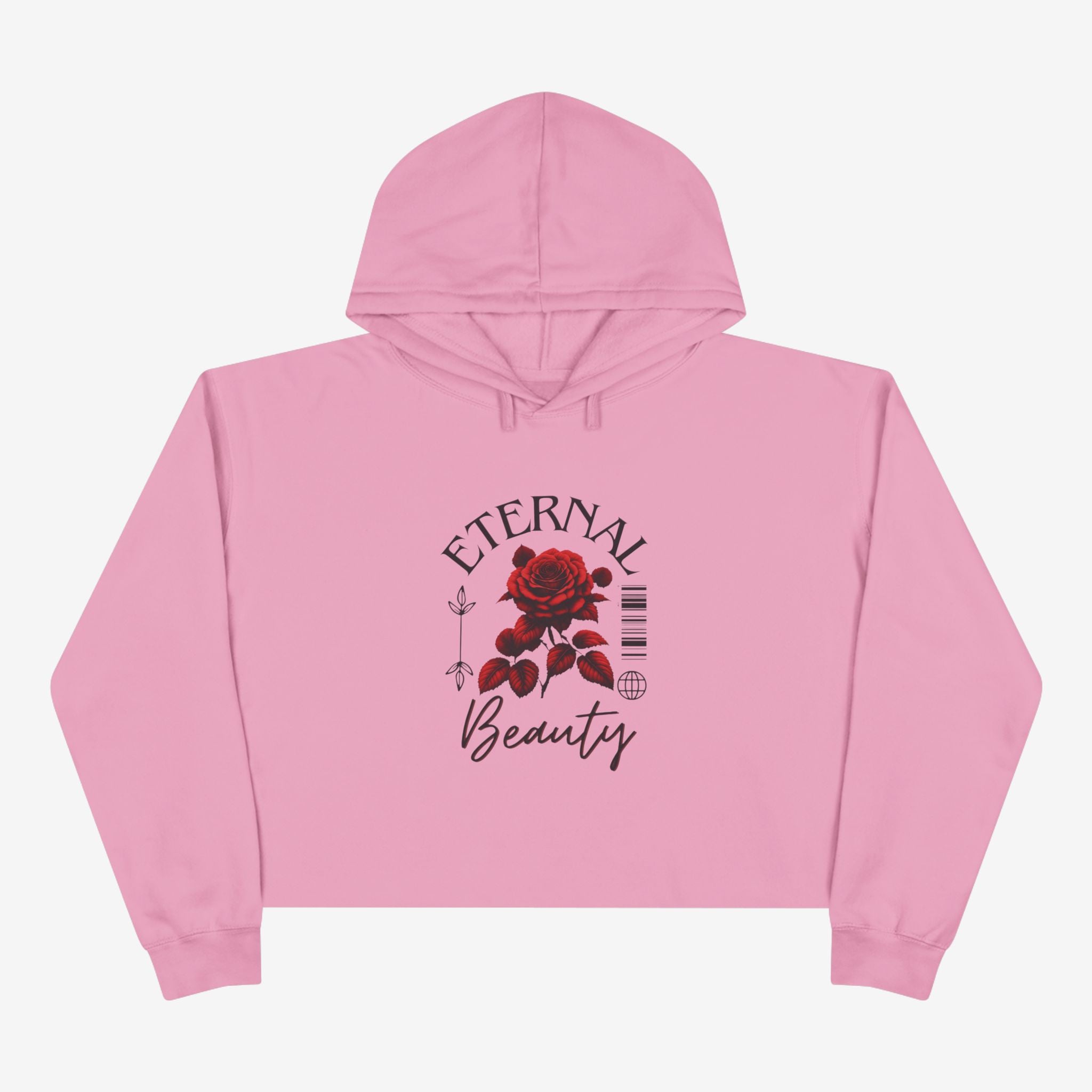 Crop Hoodie - Simple and Stylish Crop Hoodie