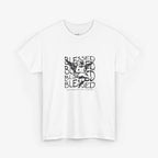 Blessed Unisex Cotton Tee - Inspirational Graphic Tee for Everyday Wear