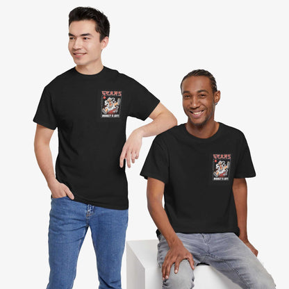 Unisex Heavy Cotton Tee - 'Gears' Monkey D Luffy Graphic Tee for Fans