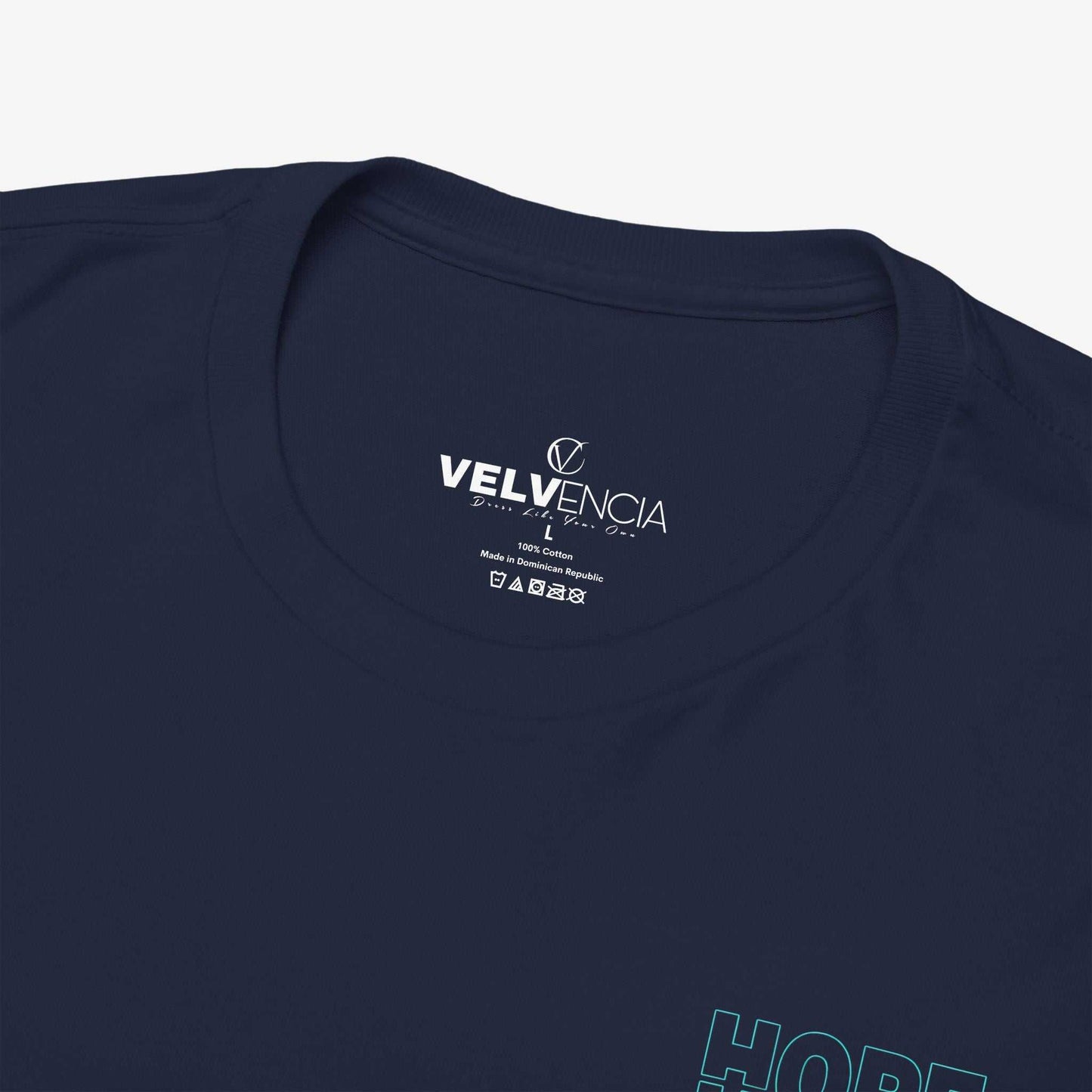Inspirational Unisex Heavy Cotton Tee - 'Hope' Graphic Shirt
