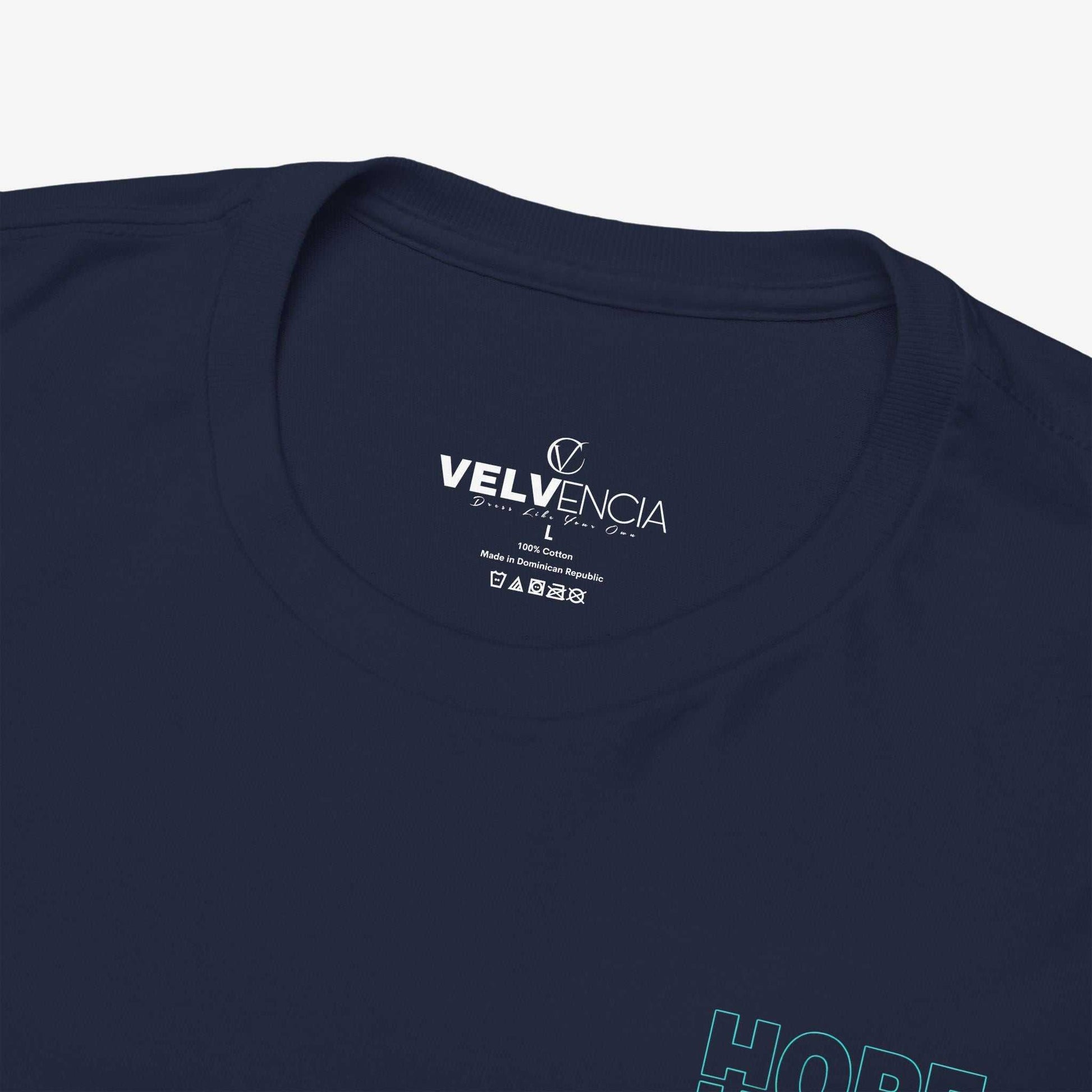 Inspirational Unisex Heavy Cotton Tee - 'Hope' Graphic Shirt