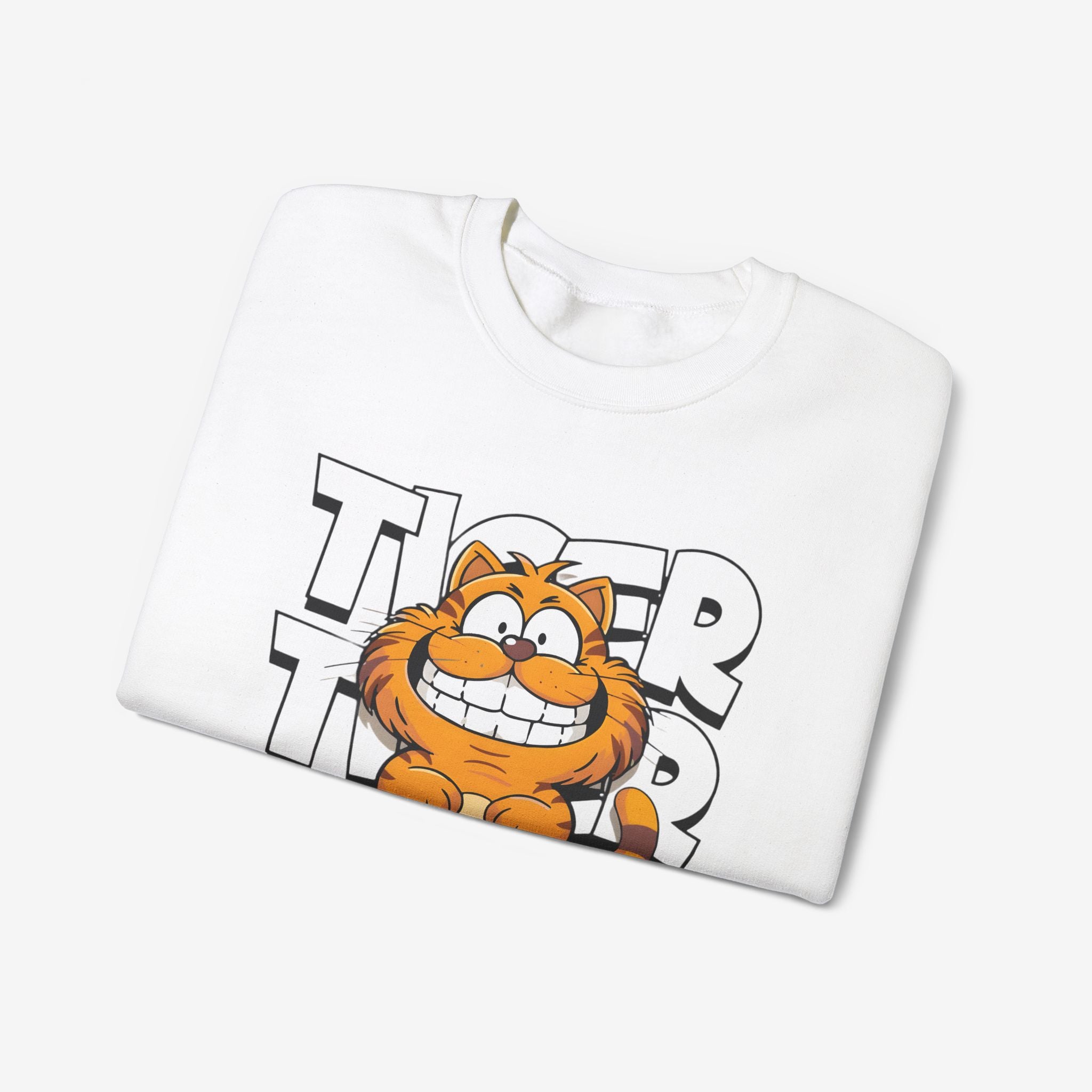 Tiger Cartoon Sweatshirt 