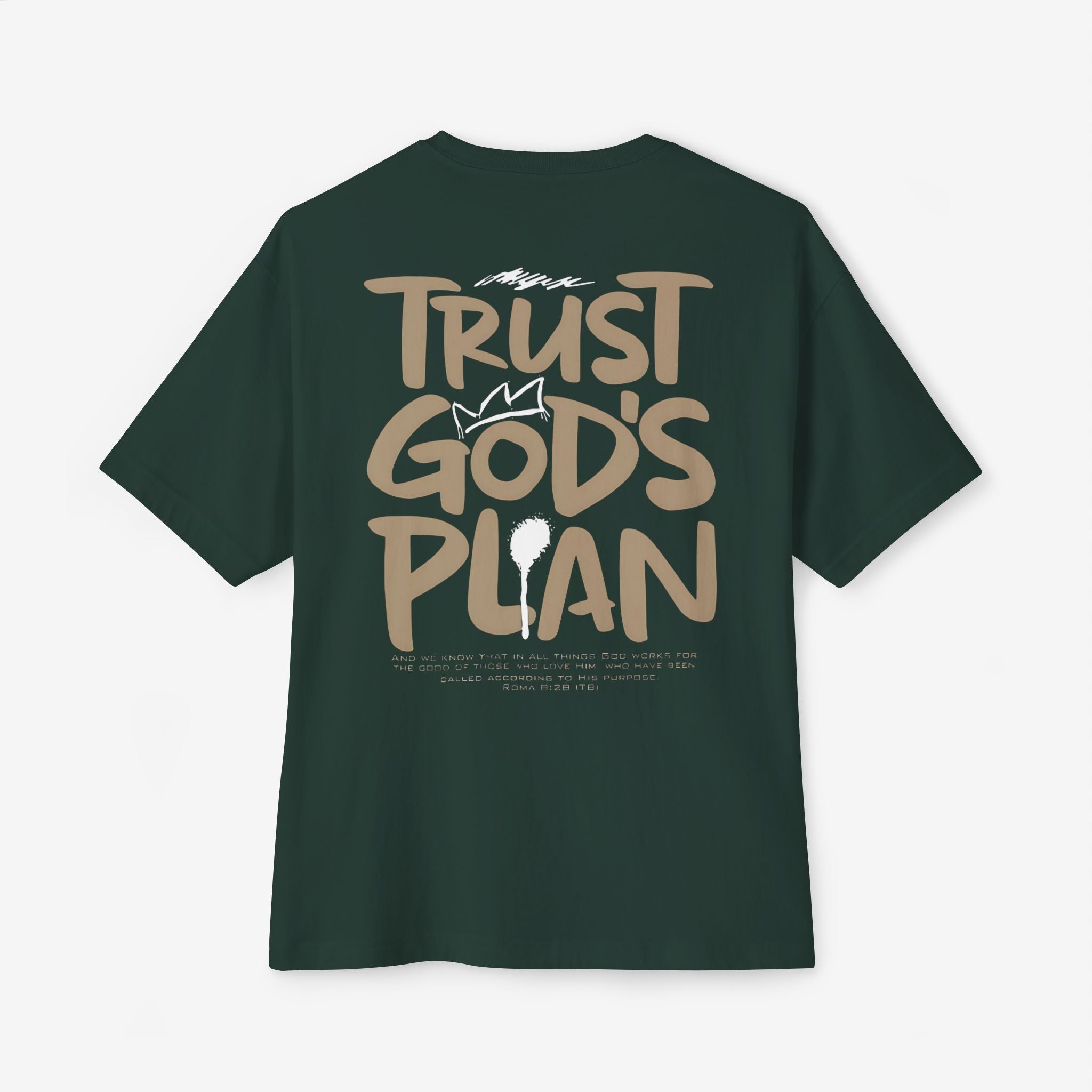 Unisex Oversized Tee - Trust God's Plan