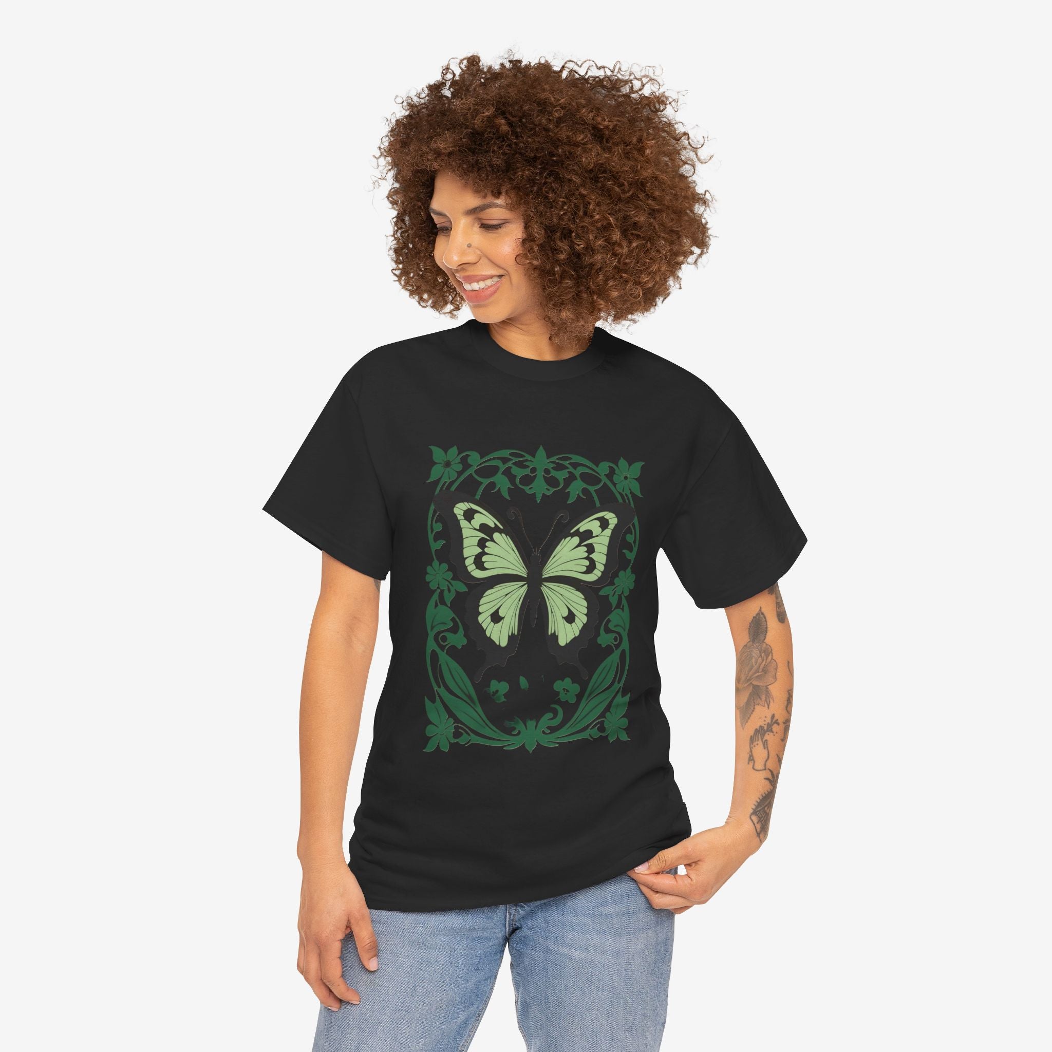 Vintage Butterfly Unisex Graphic Tee