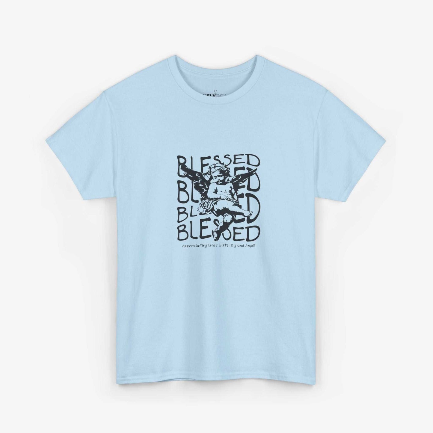 Blessed Unisex Cotton Tee - Inspirational Graphic Tee for Everyday Wear