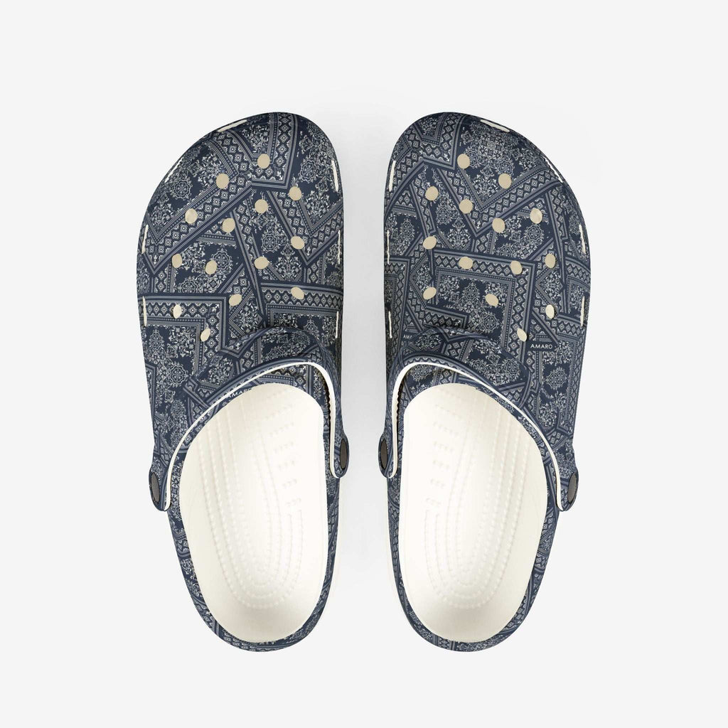 Stylish Clogs with Unique Pattern