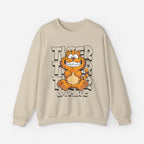 Tiger Cartoon Sweatshirt Sand S 