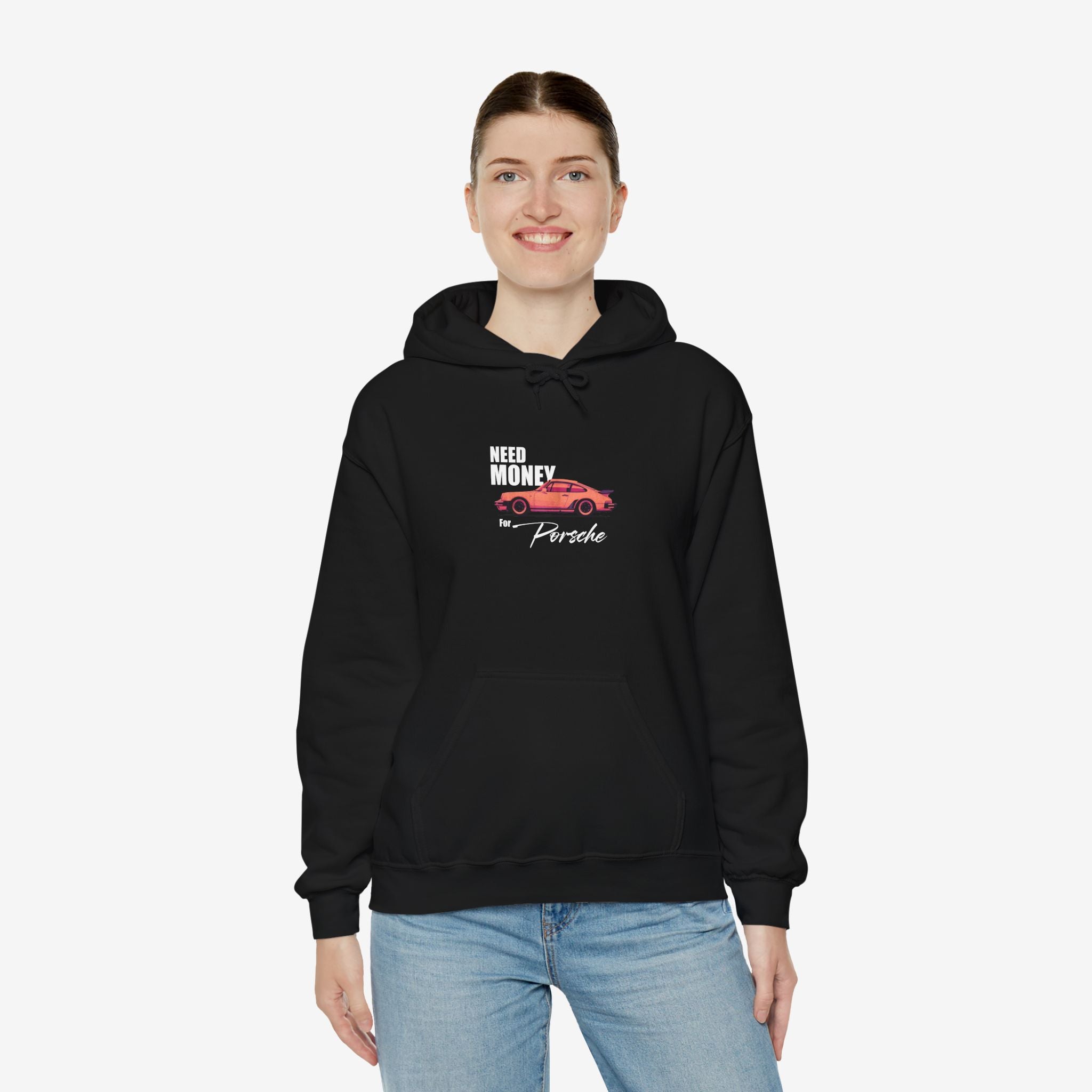 Porsche Enthusiast Hoodie - Need Money for Porsche 911 Design