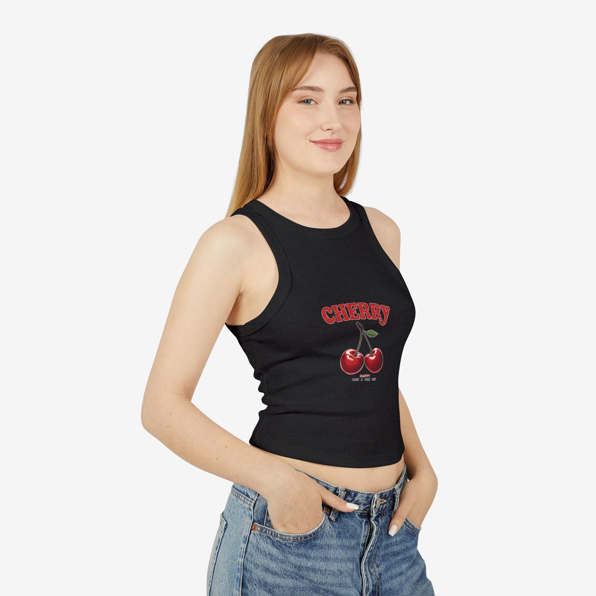 Cherry Print Tank Top