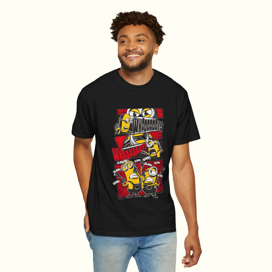 Funny Minion T-Shirt, Unisex Humor Tee, Gift for Fans, Casual Wear, Birthday Present, Movie Themed Apparel