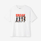 Freak Graphic Unisex Oversized Boxy Tee - Trendy Streetwear Style