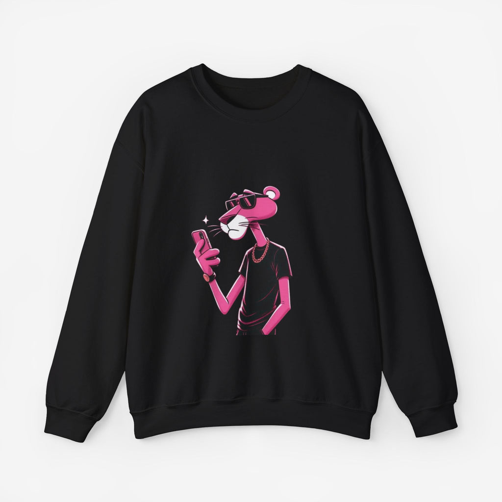 PINKY PANTHER Sweatshirt S Black 