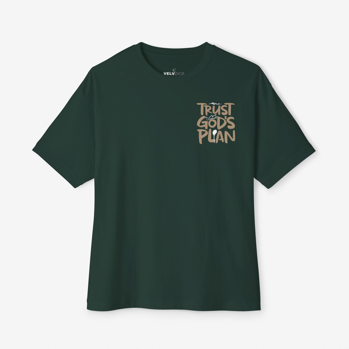 Unisex Oversized Tee - Trust God's Plan