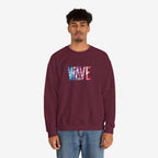 Unisex Heavy Blend™ Wave Sweatshirt - Cozy Ocean Vibe Apparel for Beach Lovers