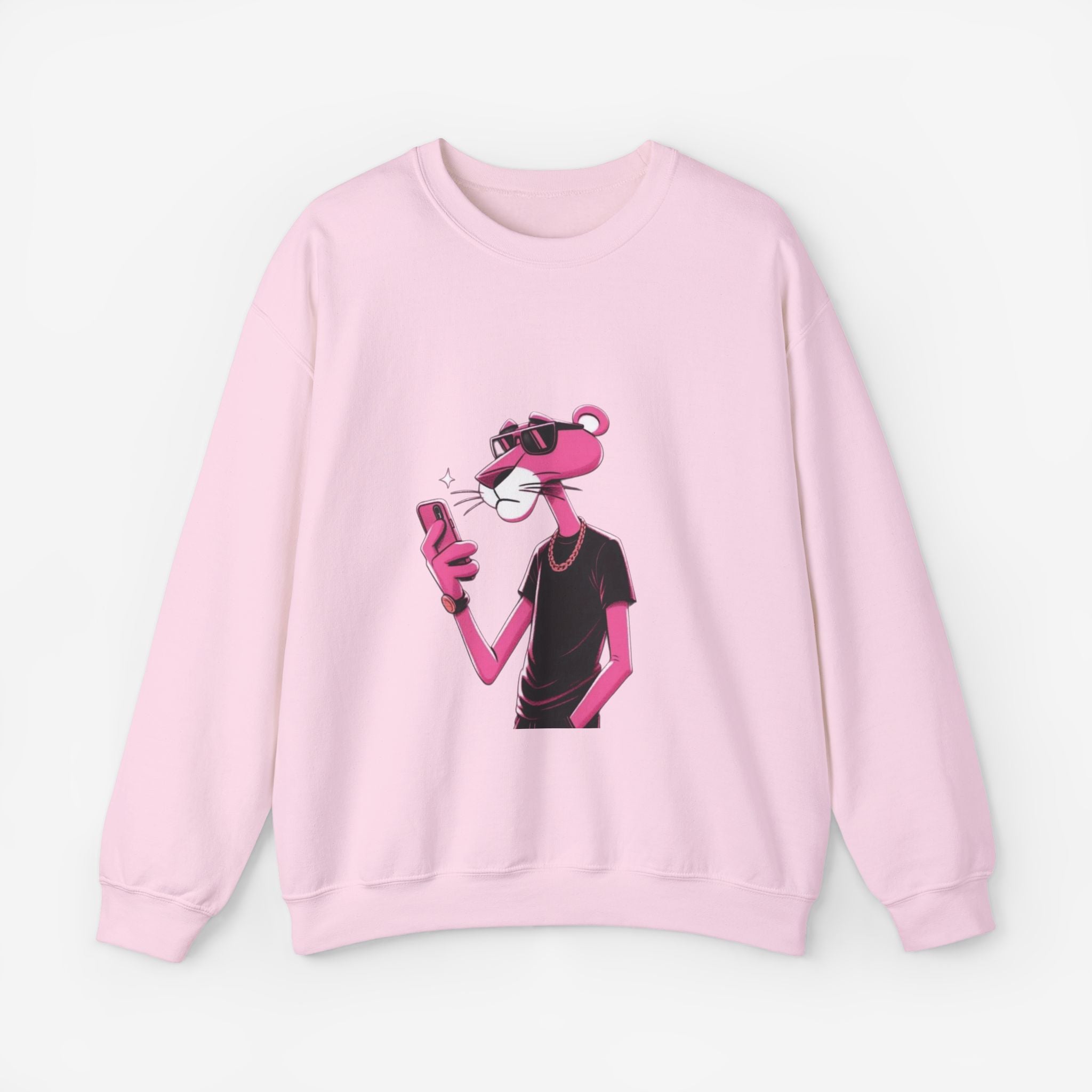 PINKY PANTHER Sweatshirt S Light Pink 