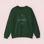 Christmas Sweatshirt Forest Green S 