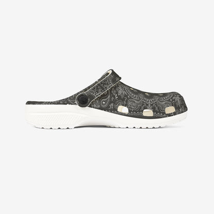 Stylish Clogs with Floral Patterns