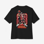 Unisex Oversized Boxy Tee - Retro Jordan 23 Graphic Tee