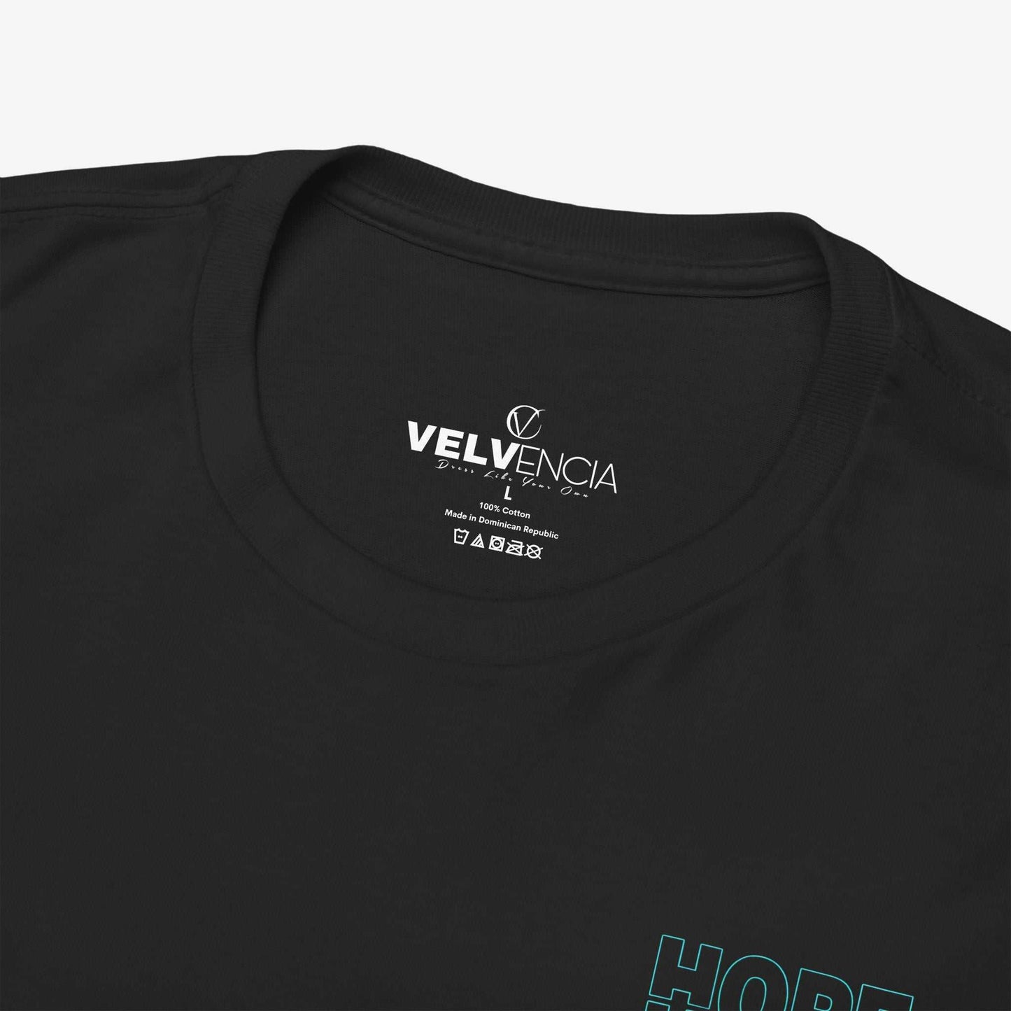 Inspirational Unisex Heavy Cotton Tee - 'Hope' Graphic Shirt