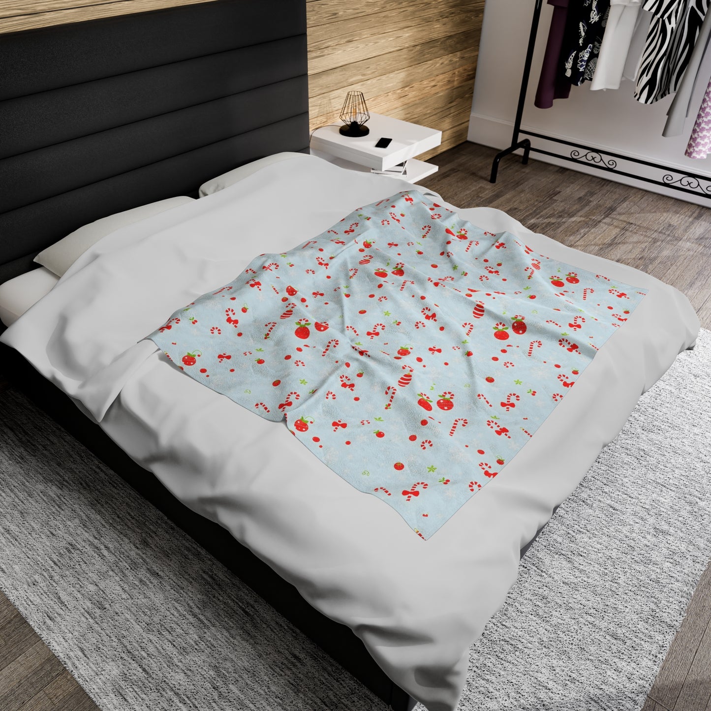 Holiday Christmas Pattern Blanket 50" × 60"  