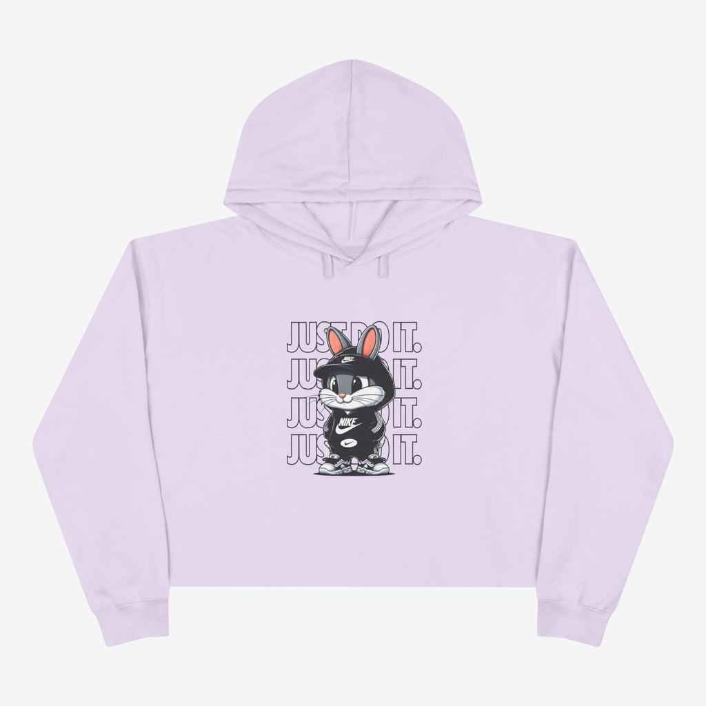 Just Do It Crop Hoodie